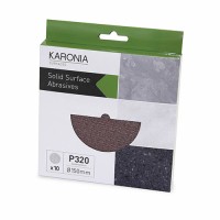 Karonia Sanding Discs 150mm - P320 (Box of 10)