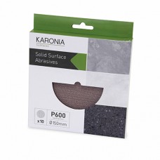 Karonia Sanding Discs 150mm - P600 (Box of 10)