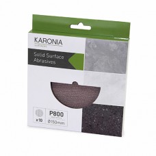 Karonia Sanding Discs 150mm - P800 (Box of 10)